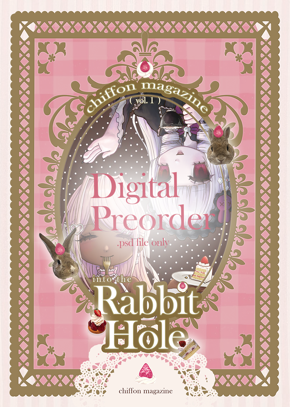 ใDIGITALใInto the Rabbit Hole ๐ Chiffon Magazine Vol.1. ! ๐ Online Magazine ใผ PREORDER เฑจเง